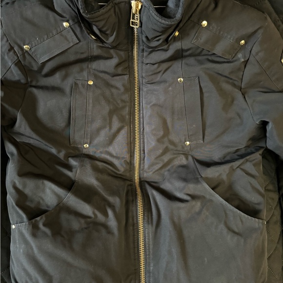 Moose knuckle gold hardware. Size large - kids / or women’s -small. No hood - Picture 3 of 6